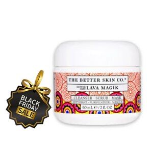 BETTER SKIN CO. LAVA MAGIK | CLEANSER, SCRUB & MASK 2 oz. New